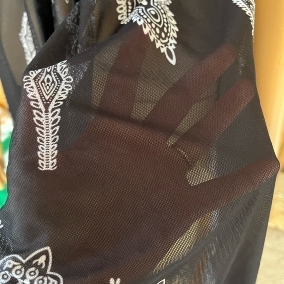 Women Print Susperder Swimwear / spaghetti, strap, top with padded bra area - Picture 6 of 9